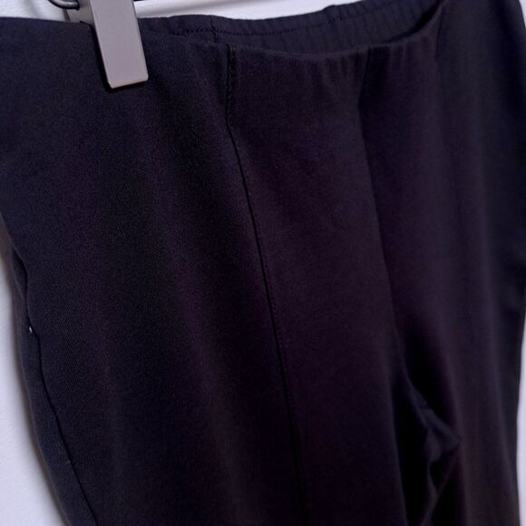 J Jill Ponte Leggings Pull On Pants Medium Front Seam Brown - Picture 6 of 11